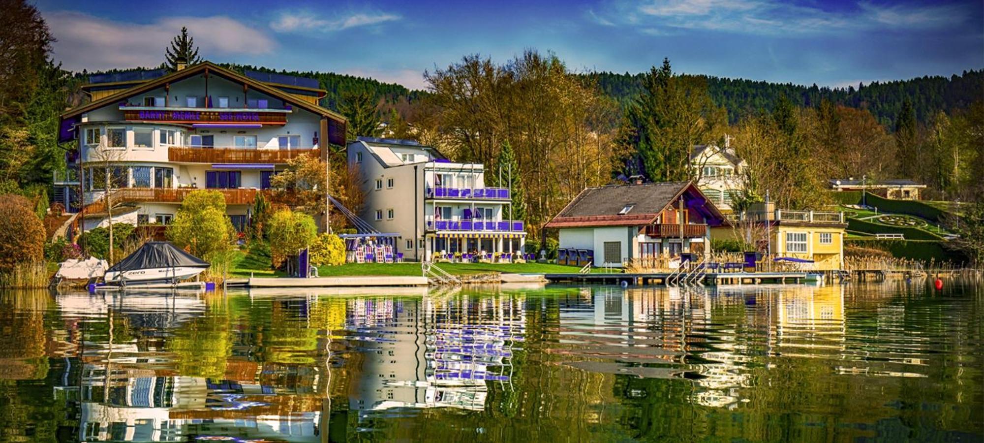 Hotel Barry Memle Directly At The Lake à Velden am Wörther See Extérieur photo